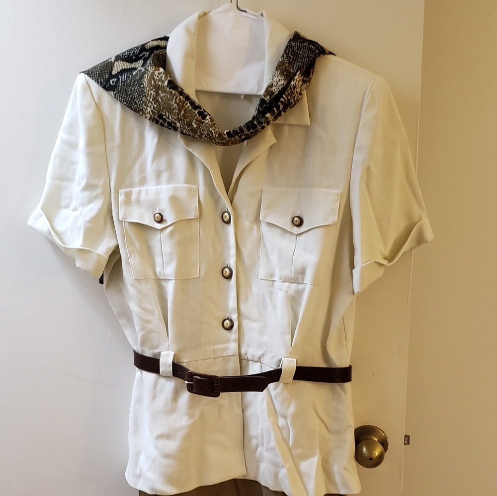 80's Vintage Secretary Dress